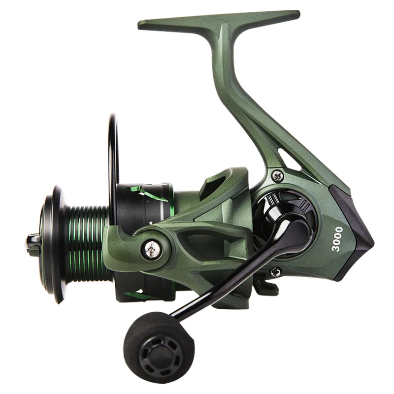 BILLINGS Spinning Reel 5.2:1 Spinning Fishing Reels 17.6 LB Max Drag with Anti-Reverse Metal Spool&CNC Rocker for FreshSaltwater