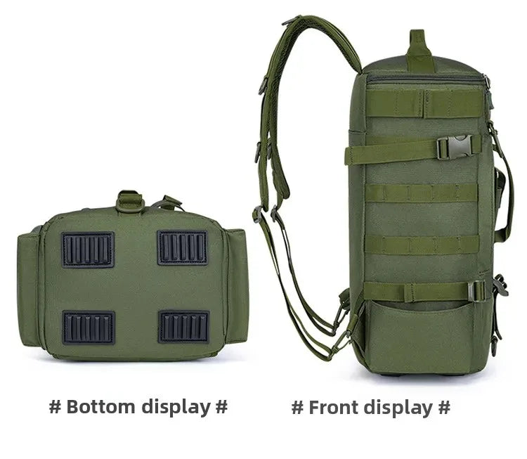 Multifunctional Fishing Backpack for Men Large Capacity Rod Storage Shoulder Bag Outdoor Sports Fish Equipment Storage Pack 2028