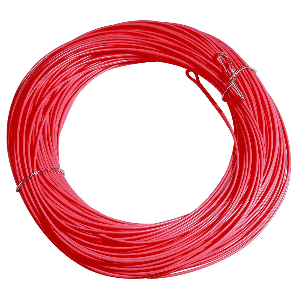 100ft ,1F-8F Weight Forwad Floating Fly Fishing Line Fluo Front Welded Loop FLy line,fishing goods,pesca,fishing accessories