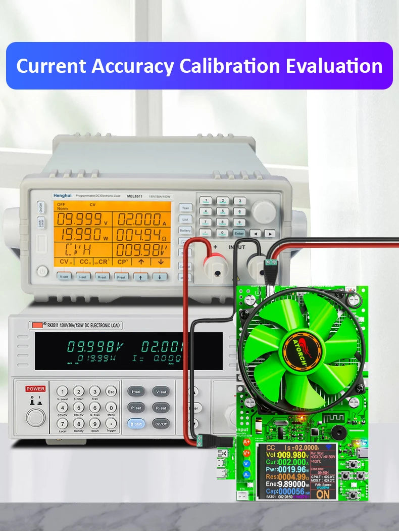 ‌Tuya WiFi Smart Battery Tester 18650 Capacity Meter USB Electronic Load Internal Resistance Detector with Real-Time APP Monitor