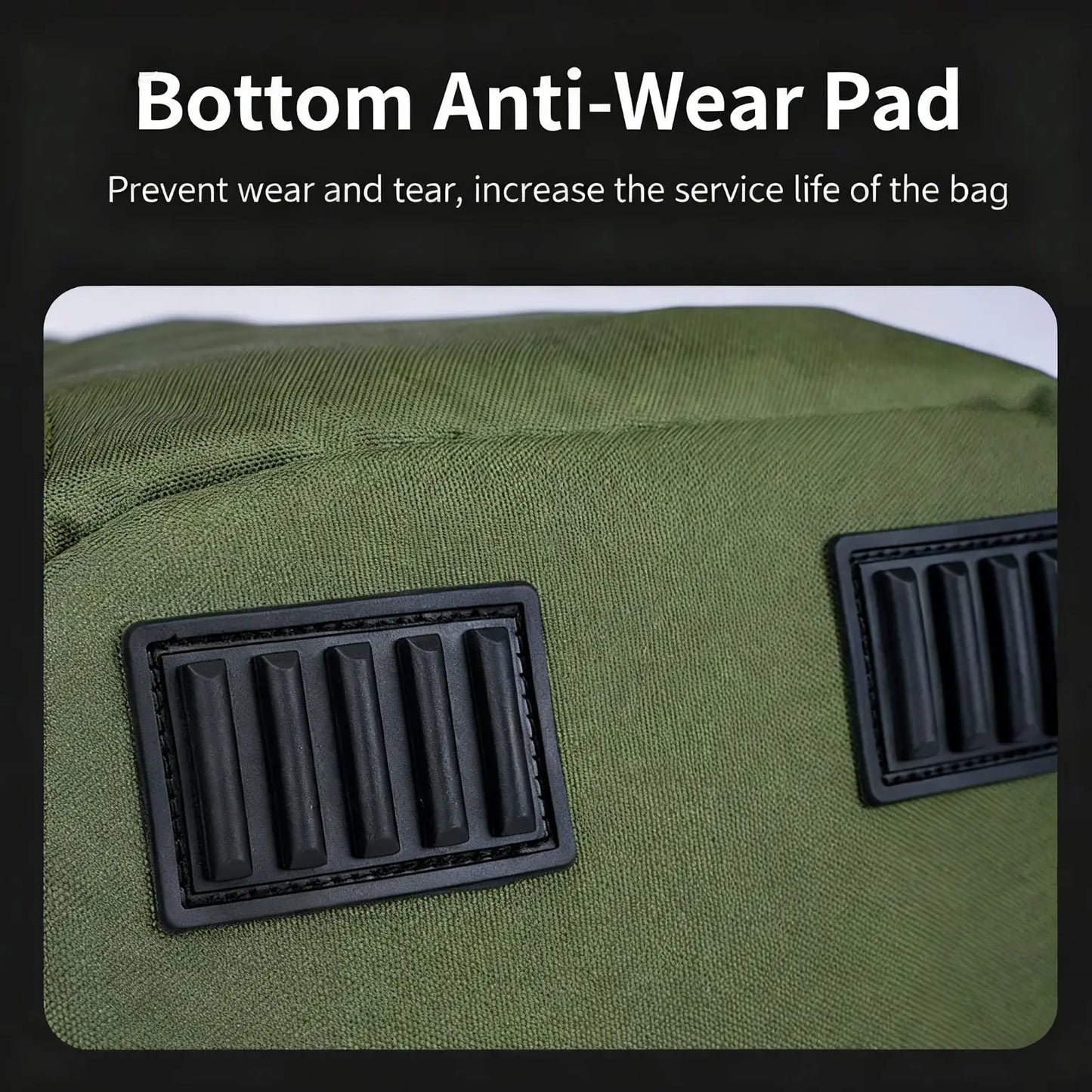 Multifunctional Fishing Backpack Tackle Bag with Rod Holders Fish Equipment Storage Waterproof Wear-resistant Outdoor Sports Bag