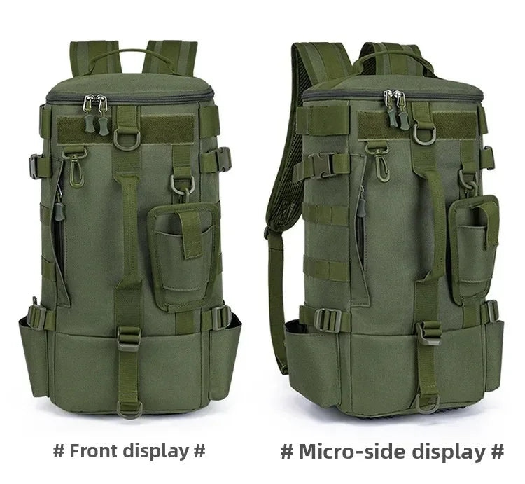 Multifunctional Fishing Backpack for Men Large Capacity Rod Storage Shoulder Bag Outdoor Sports Fish Equipment Storage Pack 2028