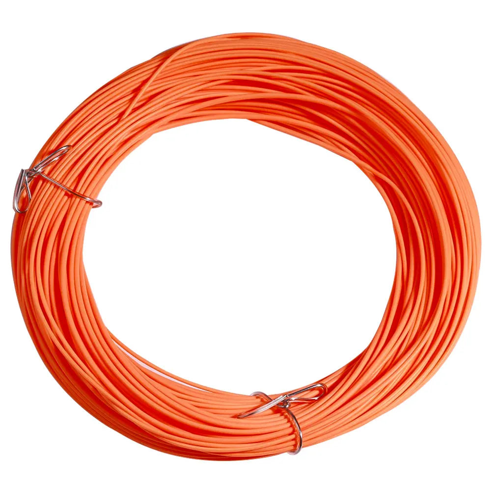 100ft ,1F-8F Weight Forwad Floating Fly Fishing Line Fluo Front Welded Loop FLy line,fishing goods,pesca,fishing accessories