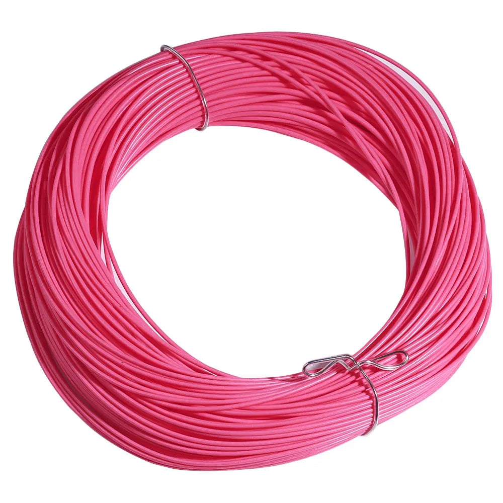 100ft ,1F-8F Weight Forwad Floating Fly Fishing Line Fluo Front Welded Loop FLy line,fishing goods,pesca,fishing accessories