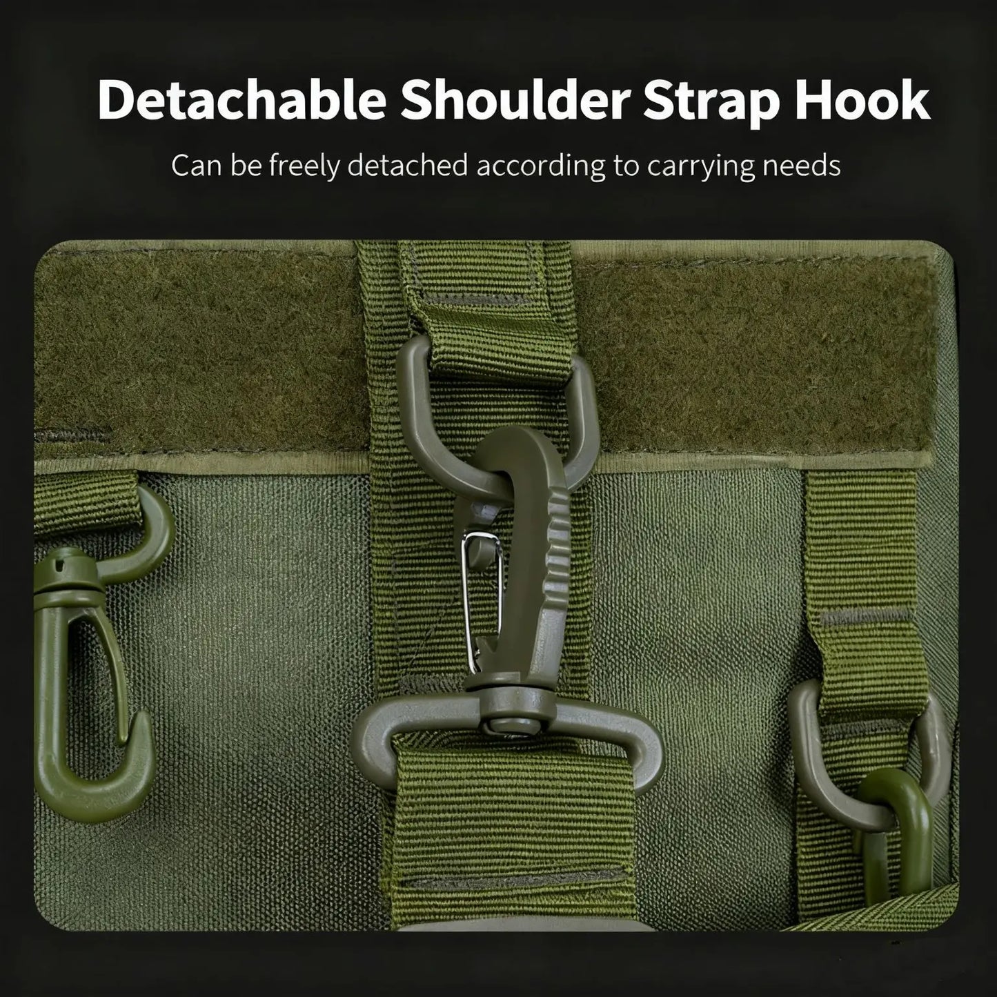Multifunctional Fishing Backpack Tackle Bag with Rod Holders Fish Equipment Storage Waterproof Wear-resistant Outdoor Sports Bag