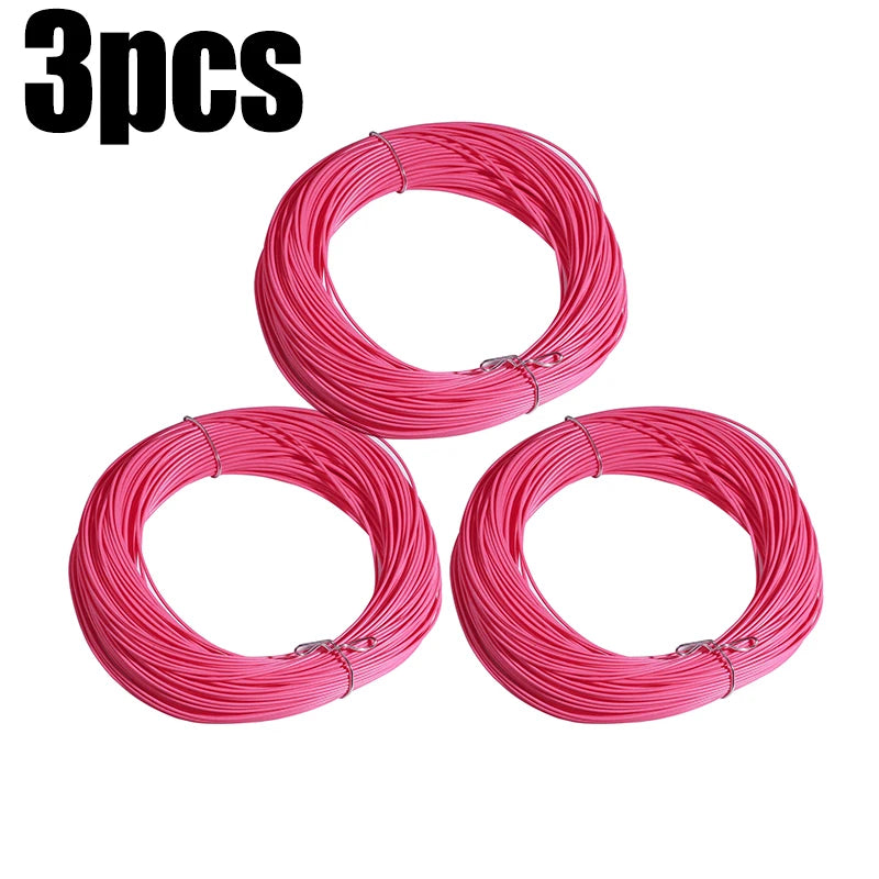 100ft ,1F-8F Weight Forwad Floating Fly Fishing Line Fluo Front Welded Loop FLy line,fishing goods,pesca,fishing accessories