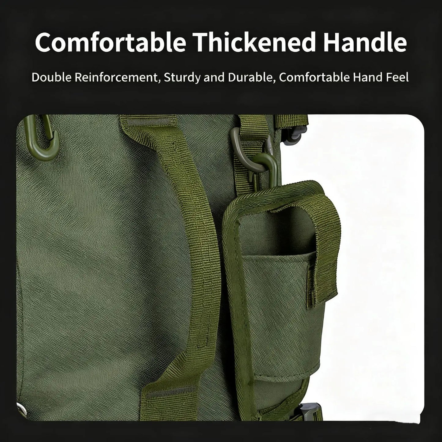 Multifunctional Fishing Backpack Tackle Bag with Rod Holders Fish Equipment Storage Waterproof Wear-resistant Outdoor Sports Bag