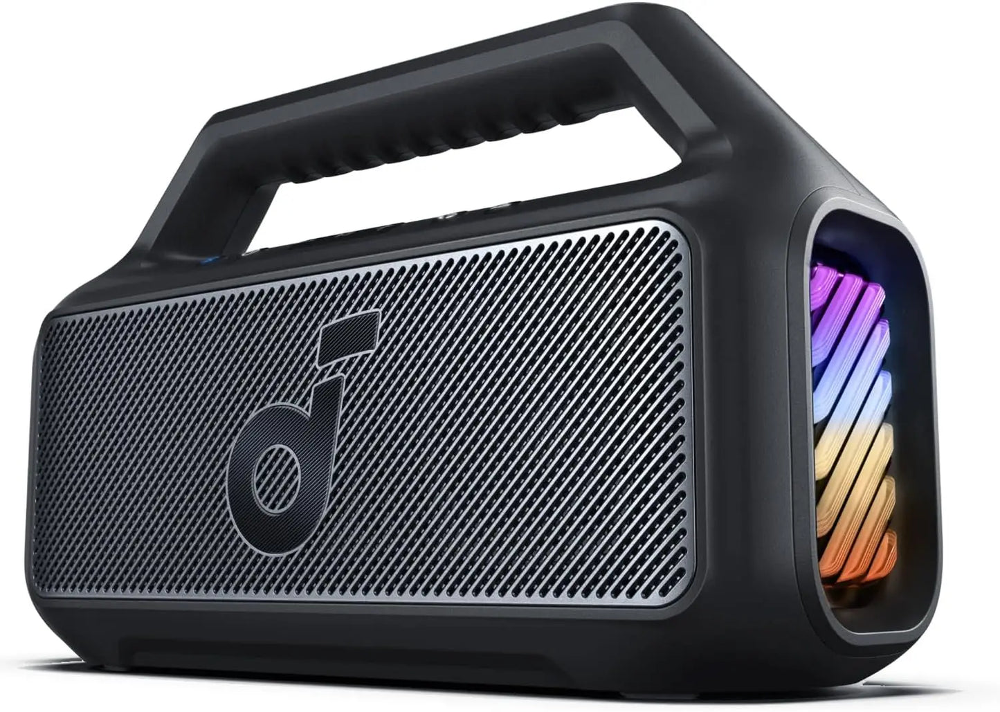 Soundcore Boom V2 by Anker, Outdoor Speaker, 80W, Subwoofer, BassUp 2.0, 24H Playtime, IPX7 Waterproof, Floatable (Refurbished)