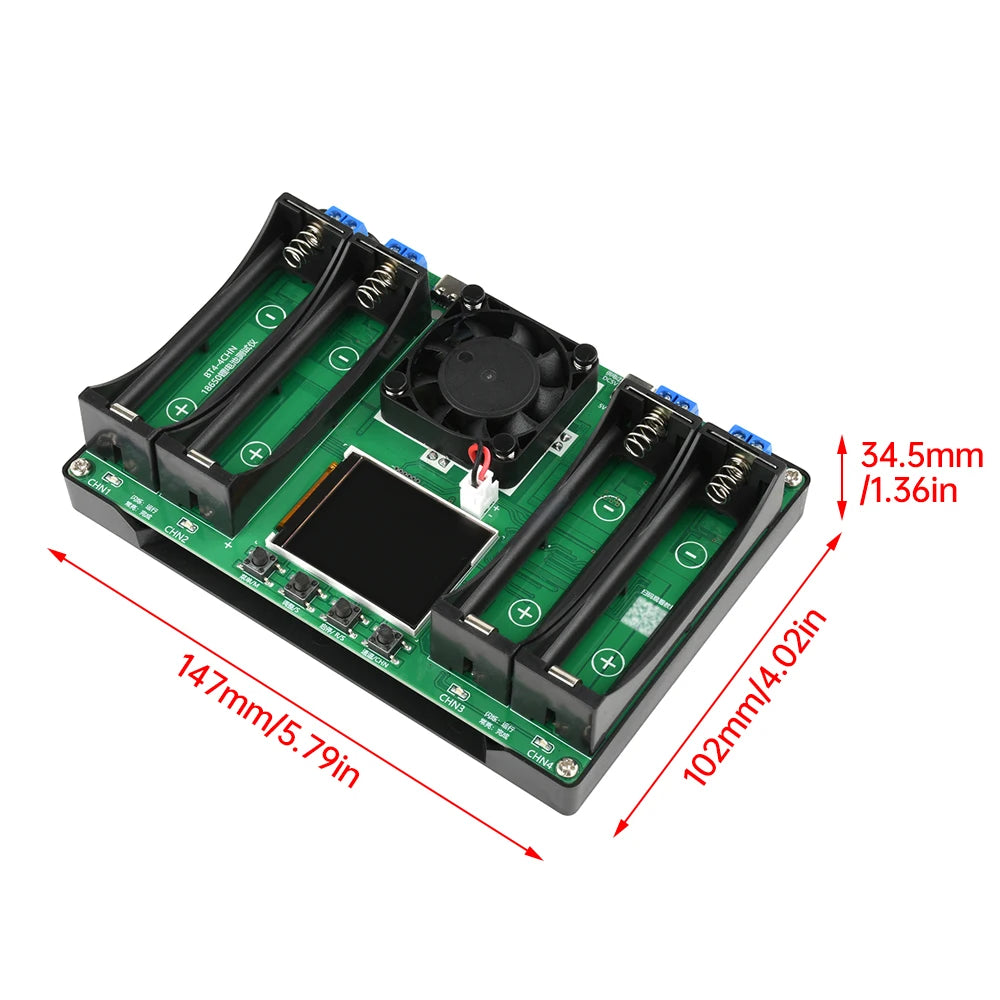 18650 Lithium Battery Capacity Tester